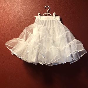 Little big girls petticoat/crinoline